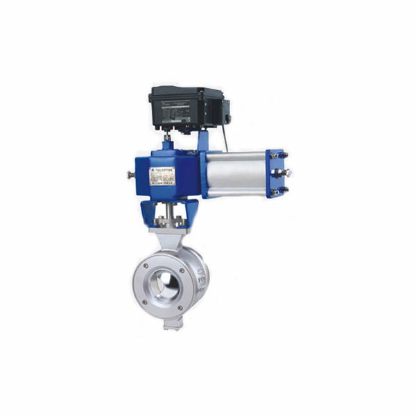 氣動(dòng)V型調(diào)節(jié)球閥（帶定位器）