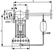 ZZYP自力式壓力調(diào)節(jié)閥結(jié)構(gòu)圖